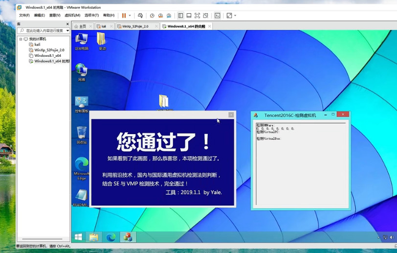 VMware虚拟机去除虚拟化工具_系统过VMP TP HP SE游戏软件检测