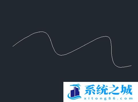 AutoCAD2018怎么等分曲线？