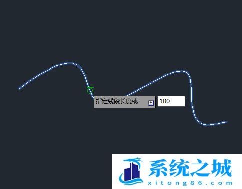 AutoCAD2018怎么等分曲线？