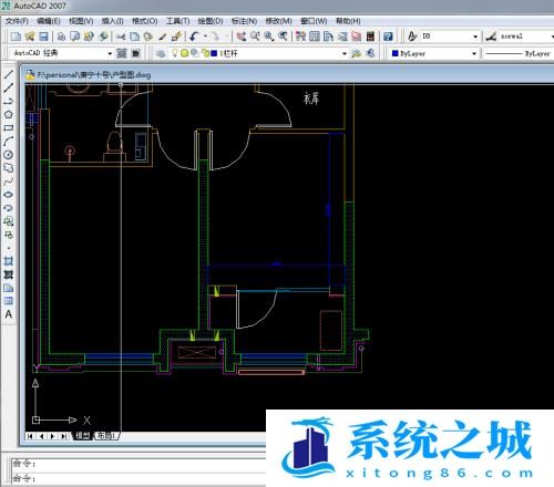 CAD2007中怎么不用计算快速查询某个区域的面积？
