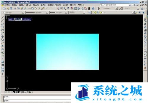 CAD怎么填充渐变色？