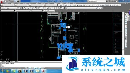 CAD中如何快速准确剪切电视墙？