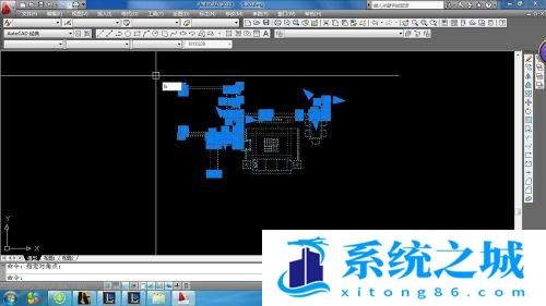 CAD中如何快速准确剪切电视墙？