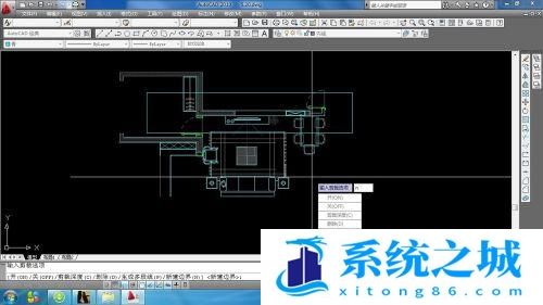 CAD中如何快速准确剪切电视墙？