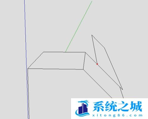 草图大师怎么绘制平行于斜面的模型？