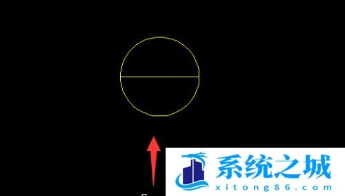 CAD中作水源地图标的方法