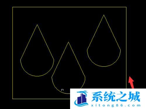 CAD中作水源地图标的方法