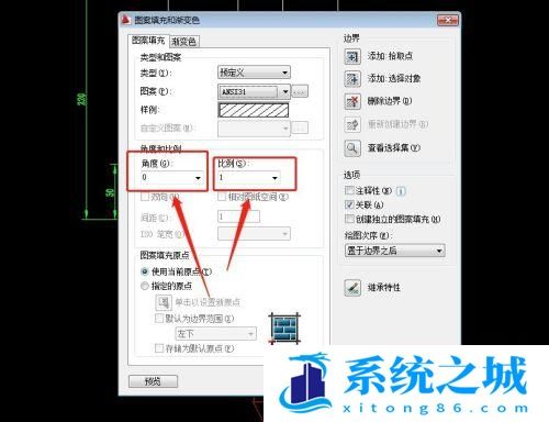CAD中的填充命令怎么使用（剖面线做法）？