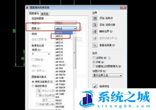 CAD中的填充命令怎么使用（剖面线做法）？