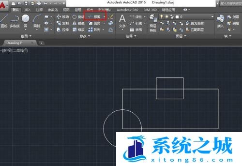 CAD修剪命令：栏选与窗交命令的使用