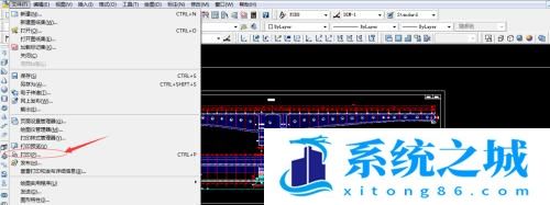 CAD图形中有颜色的线条统一打印成黑色