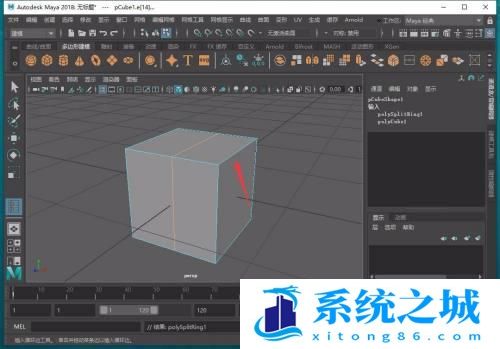 Maya三维模型怎样插入循环边? Maya三维模型怎样插入循环边?