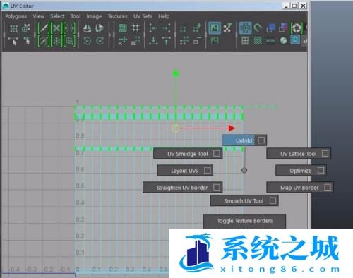 Maya展uv贴图步骤