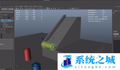 Maya怎么修改物体模型的中心点和方向? Maya怎么修改物体模型的中心点和方向?